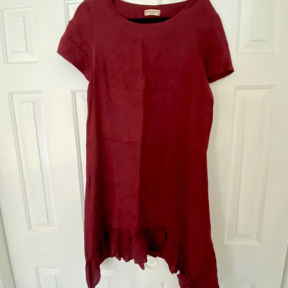 Maroon Dress